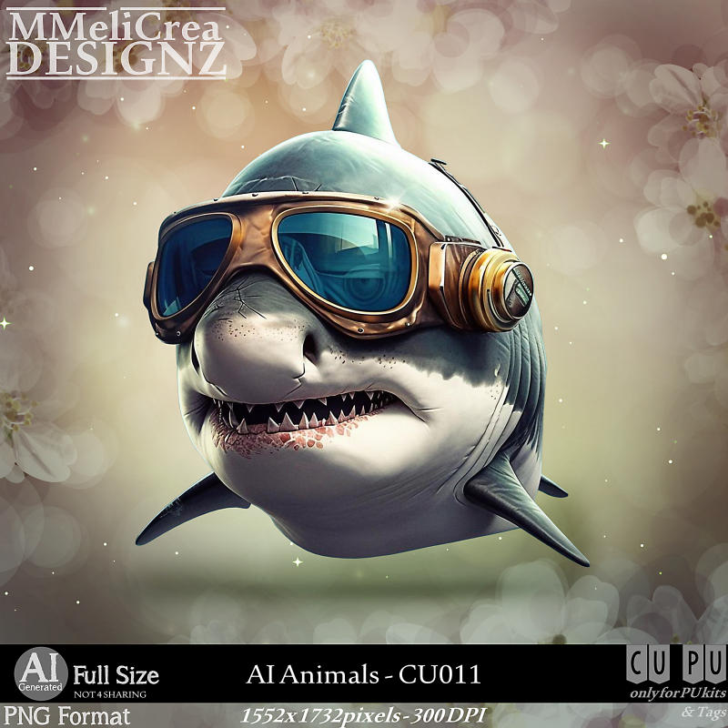 AI - ANIMALS CU011 (CU4PU/PNG) - Click Image to Close